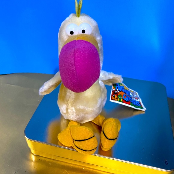 ANIMAL CRACKERS VINTAGE DODO BIRD PLUSH WITH ORIGINAL ATTACHED TAGS 10” - Picture 7 of 12